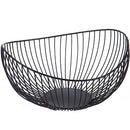 Cesta Oval Multiuso Fruteira em Fibra Natural Grande 46 cm