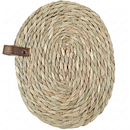 Cesta Oval Multiuso Fruteira em Fibra Natural Grande 46 cm