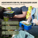 🍱 Marmita Elétrica Go™ 1,5L – Refeições Quentes Onde Você Estiver