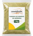 1kg - Farinha De Semente De Abóbora  Pura Sem Glúten